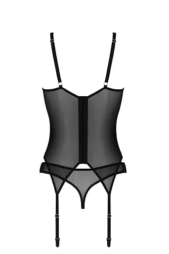 Сексуальный комплект Casmir Denerys S/M черный - фото 4