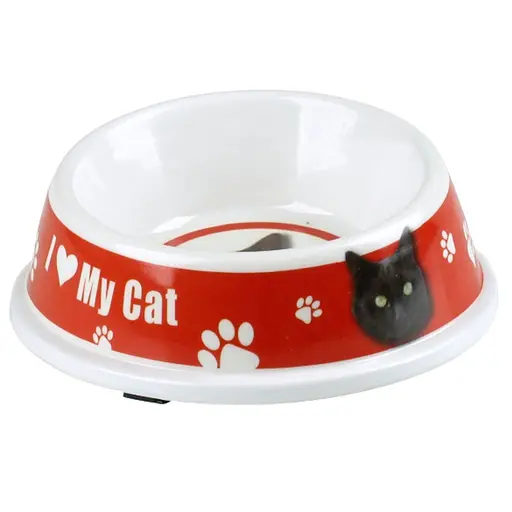 Миска для котів TatraPet меламінова пластикова 150 мл 14.5 см 