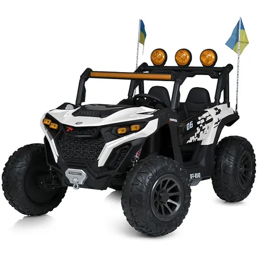 Дитячий електромобіль Bambi Джип M 6019EBLR-1 до 30 кг - фото 1