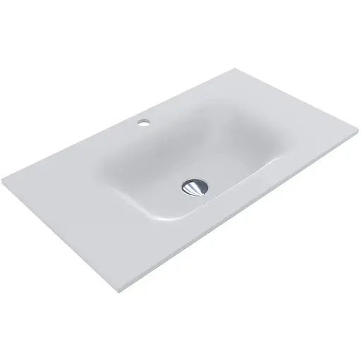 Умивальник Miraggio Jessel 800 matt 0000749, Білий матовий - фото 1