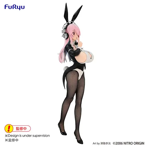 Коллекционная фигурка   FuRyu BiCute Bunnies Виртуальная певица Супер Сонико  Super Sonico Costume Swallowtail - фото 6