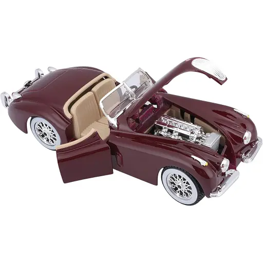 Автомодель Bburago Jaguar XK 120 1951 1:24 Cherry (18-22018) [119068] - фото 5