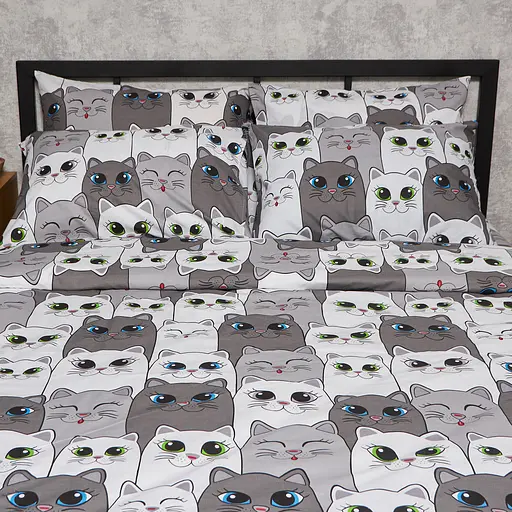 Комплект постельного белья Moon&Star Детский 110x140 см наволочки 2x50x70 см Furry Friends Бязь Gold Люкс - фото 3