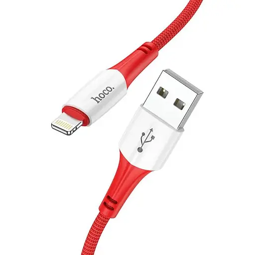 Кабель Hoco Lightning Ferry charging data cable X70 1 м 2.4A