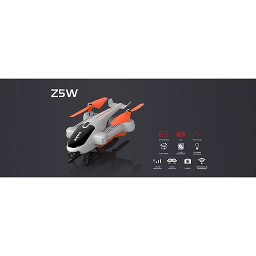 Квадрокоптер игрушечный Syma Z5W с камерой на радиоуправлении серый (Z5W) - фото 10