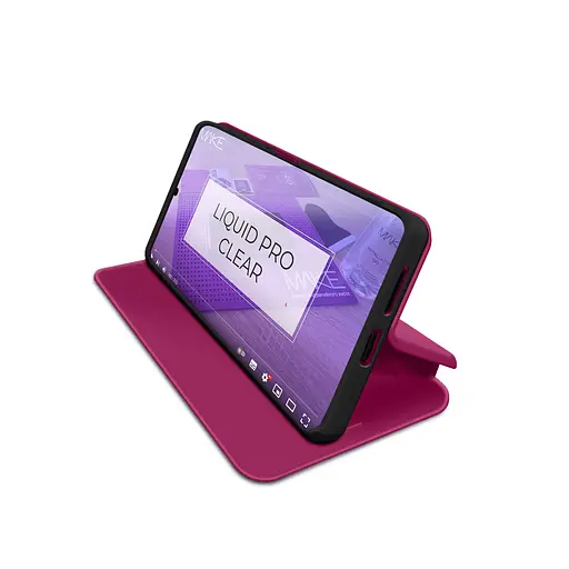 Чохол-книжка Make Motorola G55 Flip Ruby - фото 3