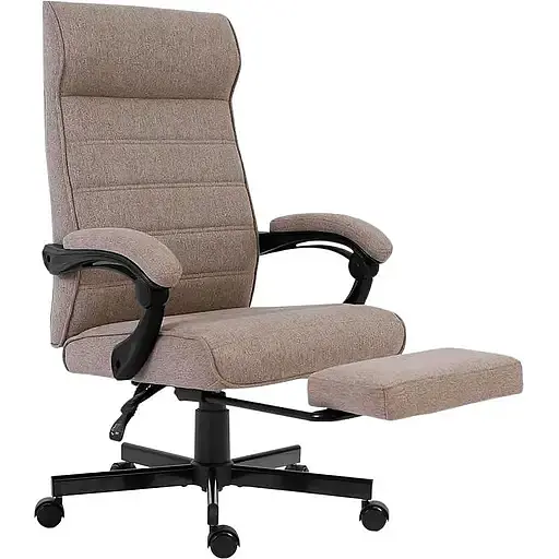 Офисное кресло GT Racer B-2728, бежевое (B-2728 Beige) - фото 4