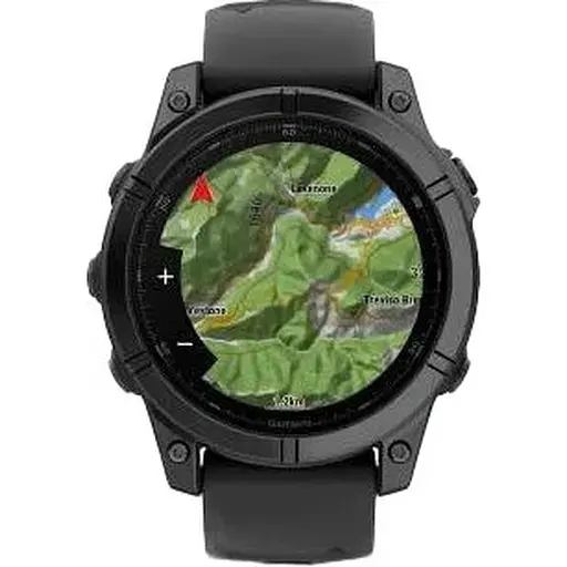 Смарт-часы Garmin Fenix E 47mm AMOLED Slate Gray Steel with Black Silicone Band 010-03025-03/01/13 - фото 5