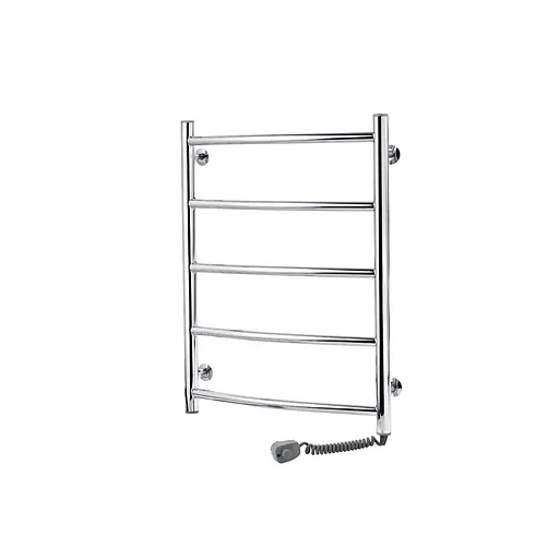 Полотенцесушитель электрический Kroner Дуга ДДER 600x500/5 ER CV026140, Хром, Правое - фото 1