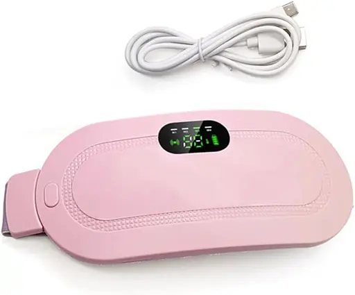 Менструальна грілка Misamo Масажер для живота Smart Warm Palace Belt Вібраційний масажний пристрій для талії для судом