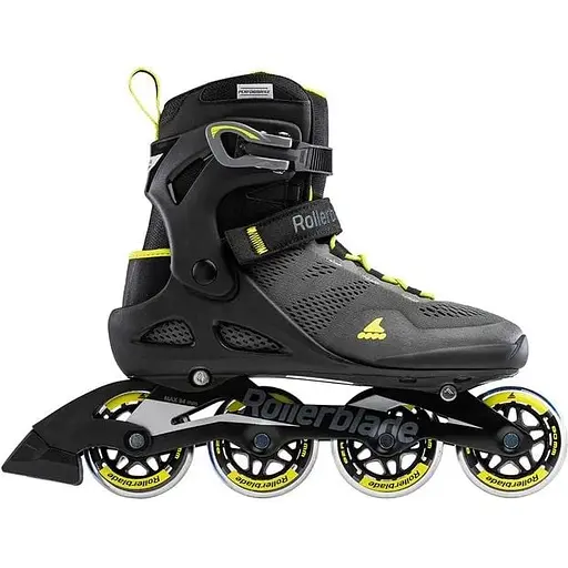 Ролики Rollerblade Macroblade 80 40.5 Black/Lime (1012-07100600-1A1-260) - фото 2