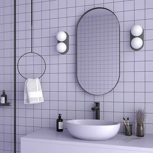 Настінне бра Babich Studio Bubble B Black (RAL 9005) - фото 2