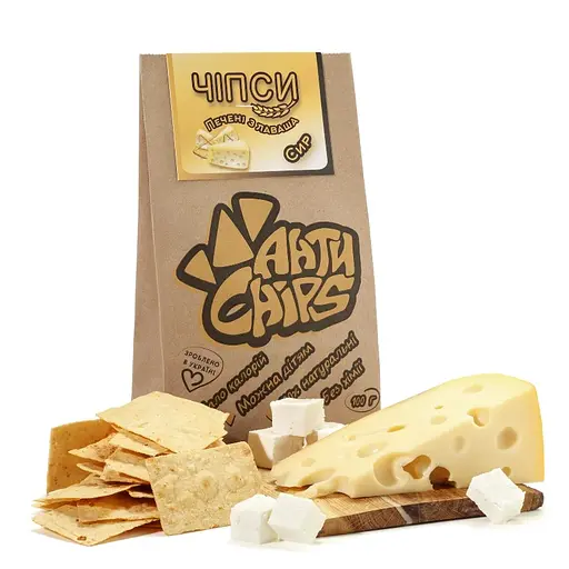 Чипси з лаваша АнтиЧіпси Сир 100 г - фото 3