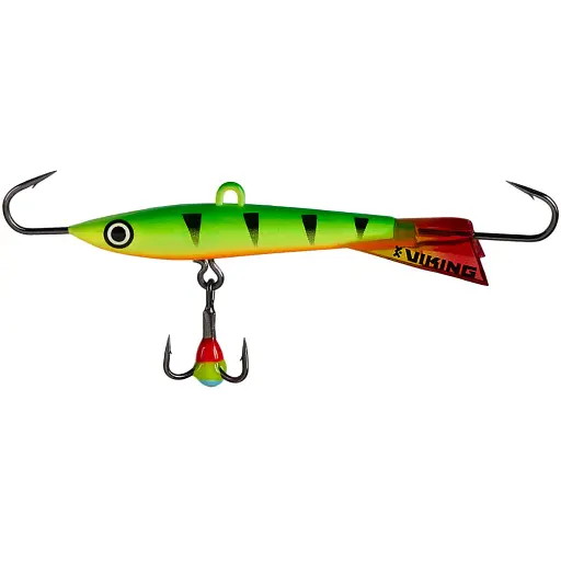 Балансир Viking Fishing Yeti Ice Jig 60mm 16.0g #4 Fire Perch - фото 1