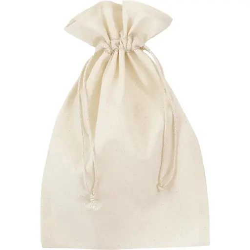 Мішечок із бавовни Rosa Talent 25х35 см невибілена бавовна 135 г/м2  - фото 1