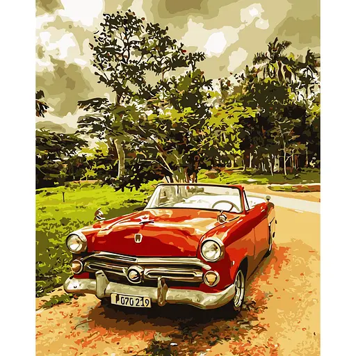 Картина за номерами Стильне авто ArtStory 40х50 см кольорова 000169183