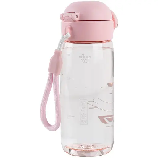 Бутылочка для воды Kite Cat 480 мл розовая (K25-1236-3) - фото 2