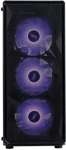 Корпус 1stPlayer FD3-M-BK-4F7 ARGB Black