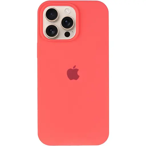 Чохол Epik Silicone Case Full Protective AA для Apple iPhone 13 Pro Max 6.7 Кавуновий/Watermelon red - фото 2