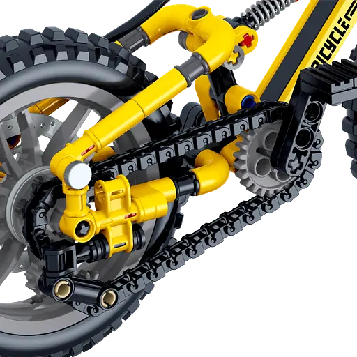 Конструктор велосипед ZHEGAO SPORT BIKE  спортивний  240 деталей - фото 3