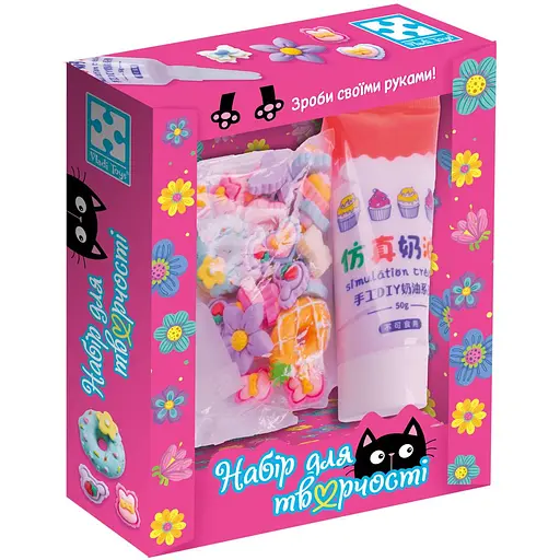 Набір для творчості Vladi Toys Клей з кабашонами. Сердечка мікс (VT4600-04) - фото 1