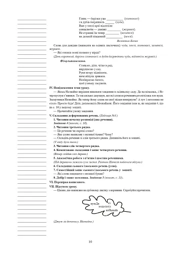 Українська мова. 2 клас. Розвиток зв’язного мовлення. Конспекти уроків - фото 8