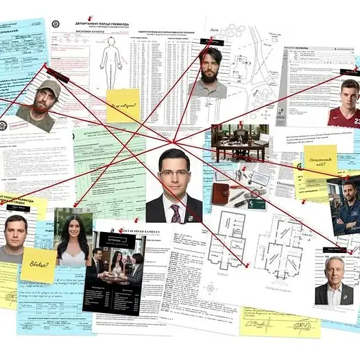 Настольная игра Unlock Games Место преступления: Убийство в университете Лэнгфорда (укр.) (ВР_МЗВУЛ) - фото 2