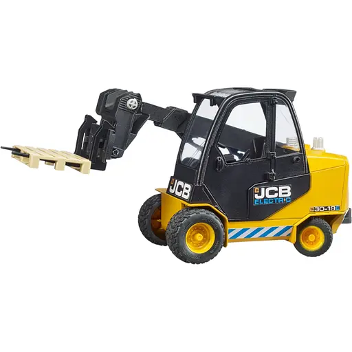 Набор игрушечный Bruder Телескопический погрузчик JCB с паллетой (2512) - фото 3