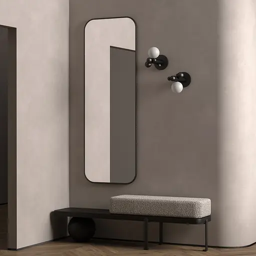 Настінне бра Babich Studio Lunar B Black (RAL 9005) - фото 6