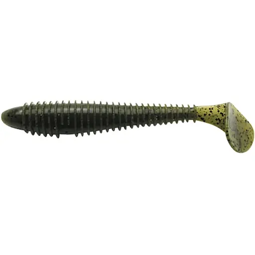 Силикон Keitech Swing Impact Fat 4.8 5 шт/уп к: Черный/Зеленый (1013-1551.00.88)