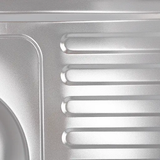 Кухонна мийка Zerix Z8060L-06-160MD micro decor ZS0603, Decor - фото 2