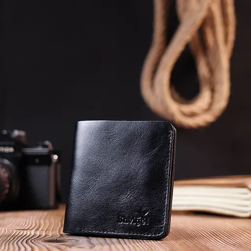 Кожаный портомный унисекс Shvigel 9.3х9.5х1.3 см acs0022800 - фото 6