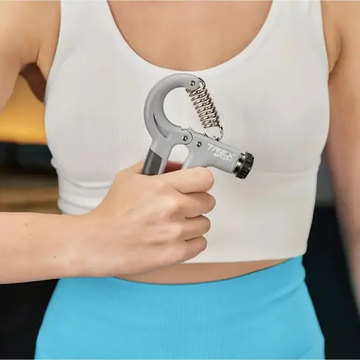 Набір еспандерів регульованих Trex Sport TX-002HGB 5-60кг чорно-сірий - фото 10