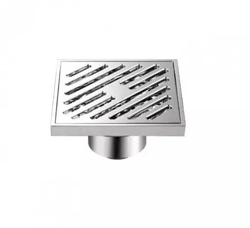 Душевой трап Gappo 100х100 мм, хром G81050 - фото 1