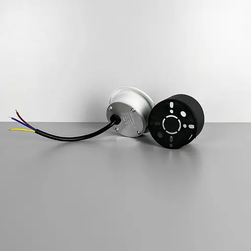 Світильник для сходів у білому корпусі Ø 8 см | Line F | Арт. 10010 WT - фото 4