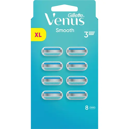 Сменные картриджи для бритья Venus Smooth 8 шт. - фото 1