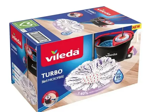 Набір для прибирання Vileda Turbo 3in1 Microfibre код - 167751. - фото 6