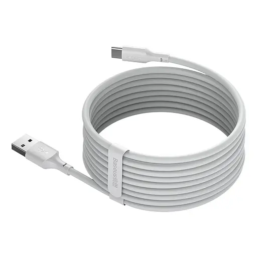 Кабель Baseus Type-C Simple Wisdom Data Cable Kit 1.5 м 5A (2PCS-Set) (TZCATZJ-02) - фото 2