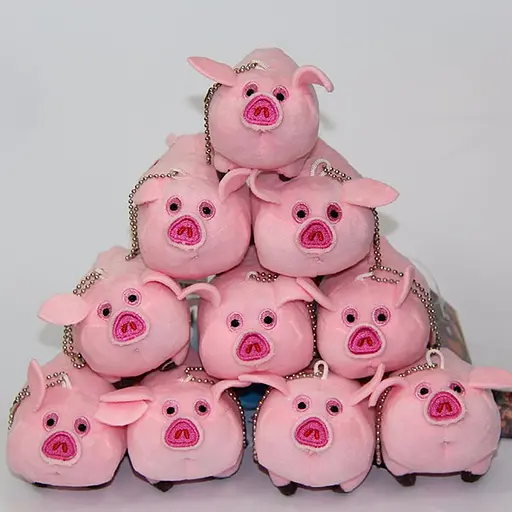 М'яка іграшка-брелок Пухля Waddles Gravity Falls 10см GF 41.64.1 - фото 3