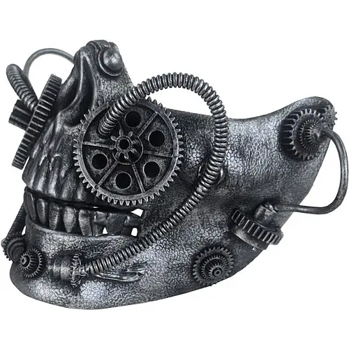 Маска Челюсть Steampunk - фото 2