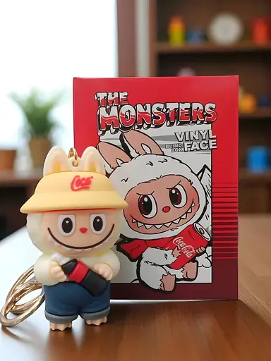 Брелок-сюрприз Labubu 7 см Кока-Кола, різні кольори (LX30-02) - фото 7