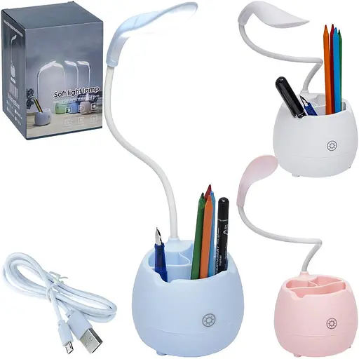 Настільна лампа LED доладна SST-817 28см - фото 2