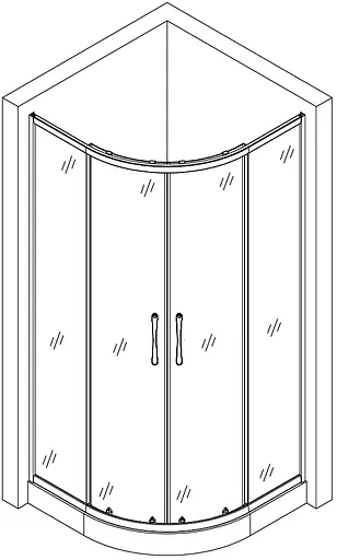 Душевая кабина Bravo WISLA 100 - фото 6