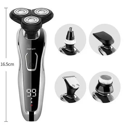 Стайлер бритва Lkelec 1280S (5 насадок) - фото 5