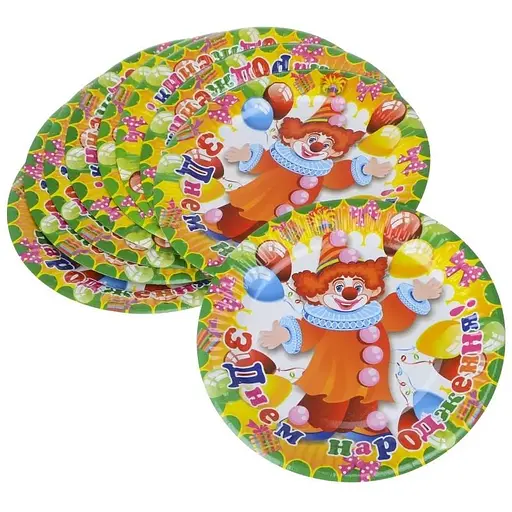 Праздничные тарелки для детей IE614