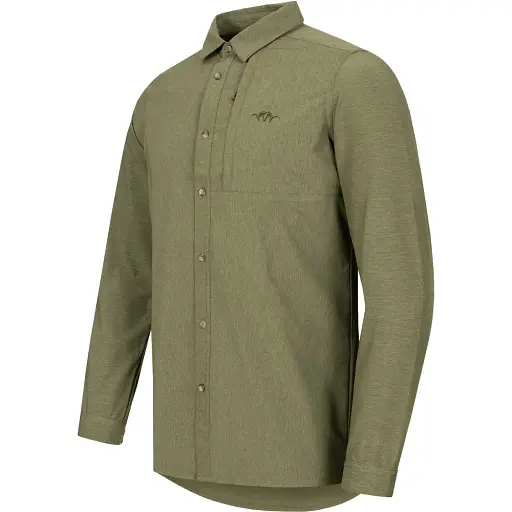 Сорочка Blaser Active Outfits Men’s TT Shirt 20 L Thyme Melange - фото 3
