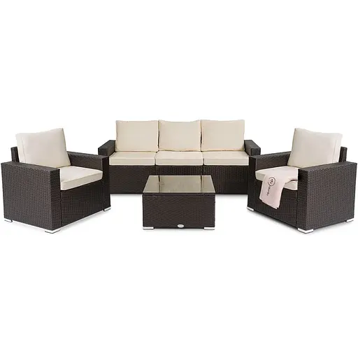 Комплект садовой мебели Di Volio Prato Коричневый/Бежевый