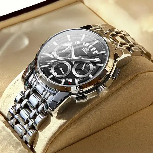 Мужские наручные часы Peak X Social (Серебристые) - фото 2