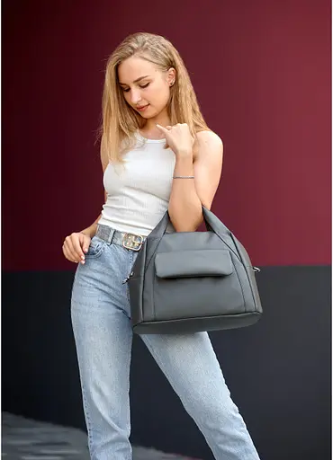 Спортивная женская сумка Sambag 37х25х16 см sum0020255 - фото 5