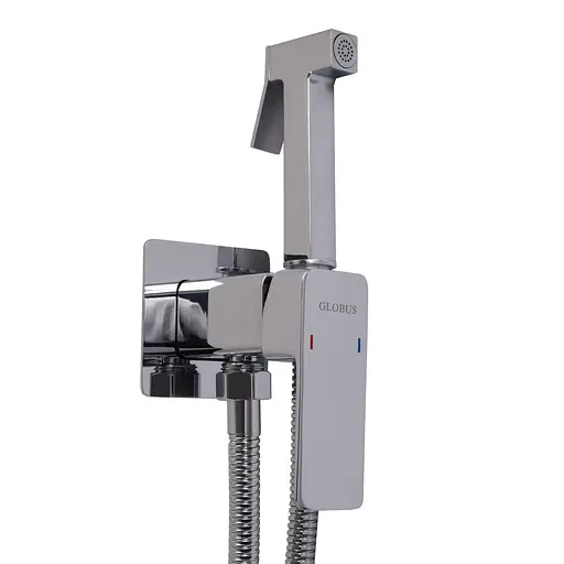 Набор гигиенического душа скрытого монтажа Globus Lux Milano GLM-0-106MIX-CR, Хром - фото 6